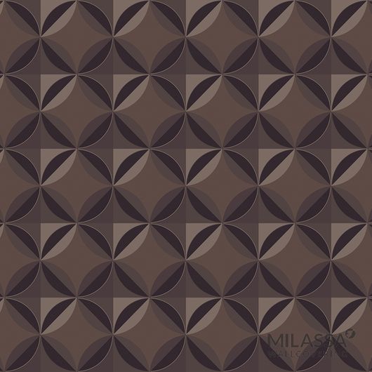 Флизелиновые обои арт. M4 010, коллекция Modern, производства Milassa с геометрическим рисунком